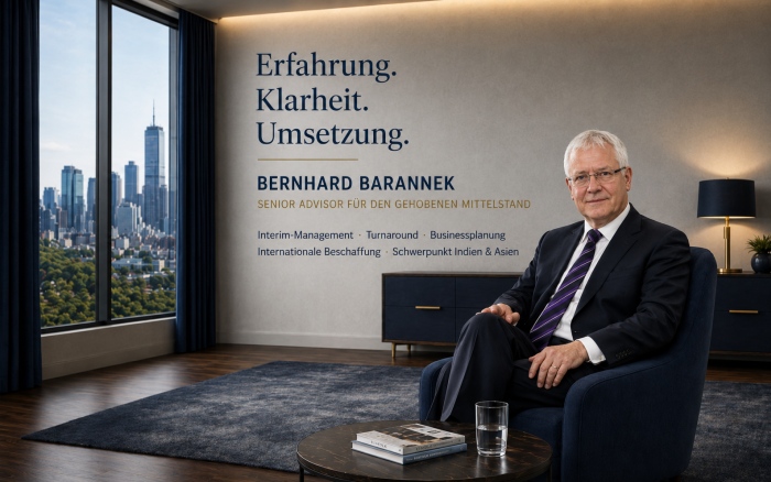 Bernhard Barannek - Senior Advisor für Mittelstand Bernhard Barannek - Senior Advisor für Mittelstand