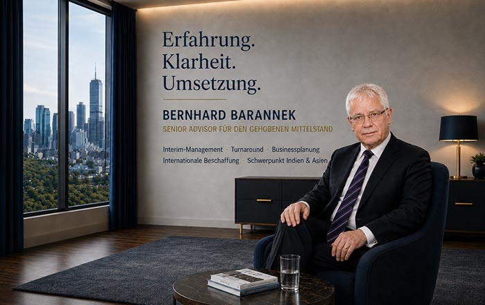 Bernhard Barannek -  Senior Advisor für Mittelstand